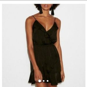 Xs Express Ruffle Wrap front Cami Dress